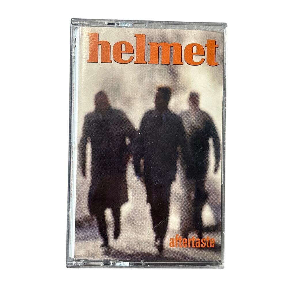 Helmet Aftertaste Cassette Tape 1997 Metal Alternative Hard Rock Hardcore